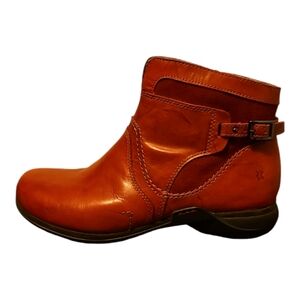 Romika Red Ankle Boots